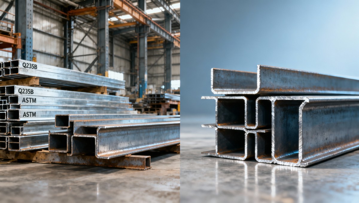 Q235B Channel Steel: Where It Fits and Where It Falls Short Canal de aço Q235B: onde se encaixa e onde fica aquém