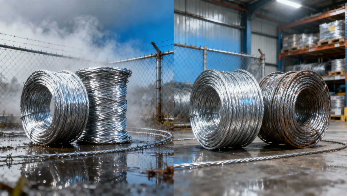 Electrogalvanized Wire vs Hot-Dip: Which Lasts Longer? Arame eletrogalvanizado vs galvanização por imersão a quente: qual dura mais?