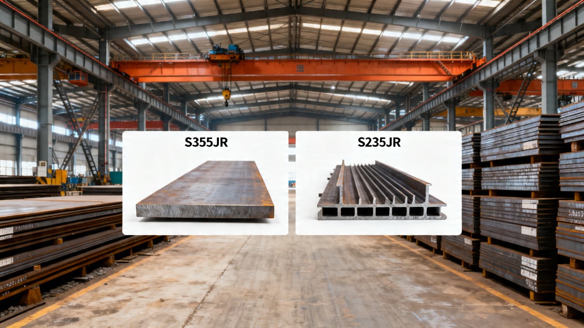 S355JR Steel Plate or S235JR Plate? Chapa de aço S355JR ou chapa S235JR?