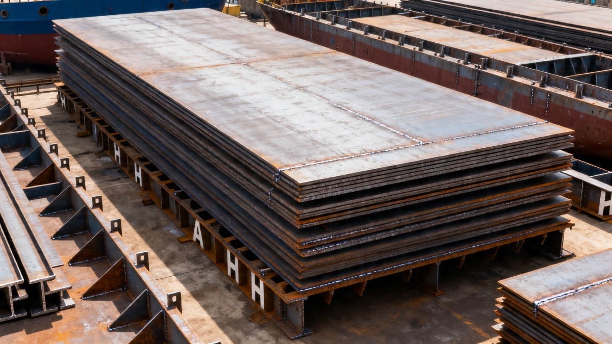 Mild Steel Plate for Shipbuilding: Where It Still Makes Sense Chapa de aço macio para construção naval: onde ainda faz sentido