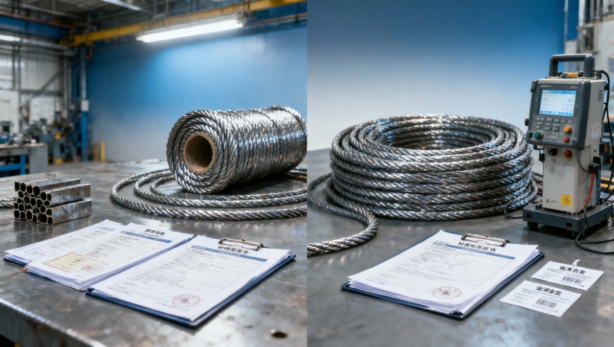 Steel Wire Rope Manufacturer Claims That Need Proof As alegações do fabricante de cabo de aço precisam de comprovação