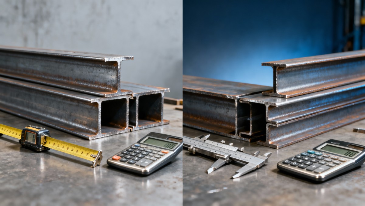 How to Use an I Beam Weight Calculator Right Como usar uma calculadora de peso de viga I corretamente