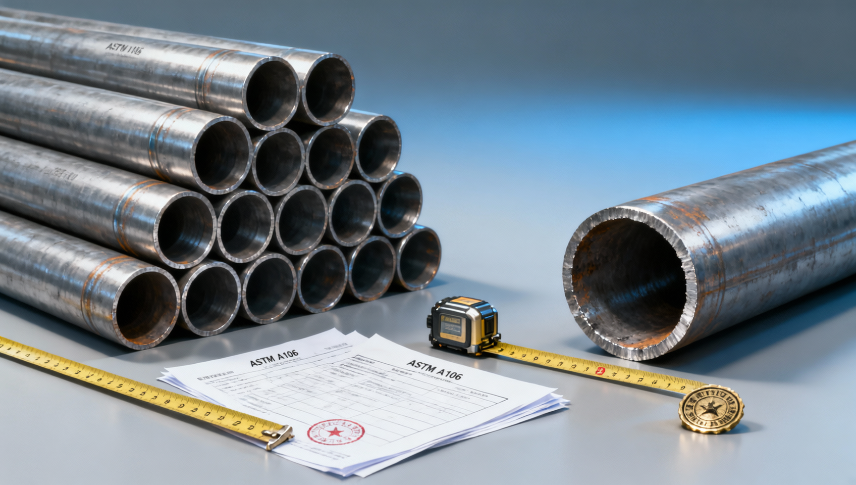 ASTM A106 Gr B vs ASTM A106 Gr.B: há alguma diferença?