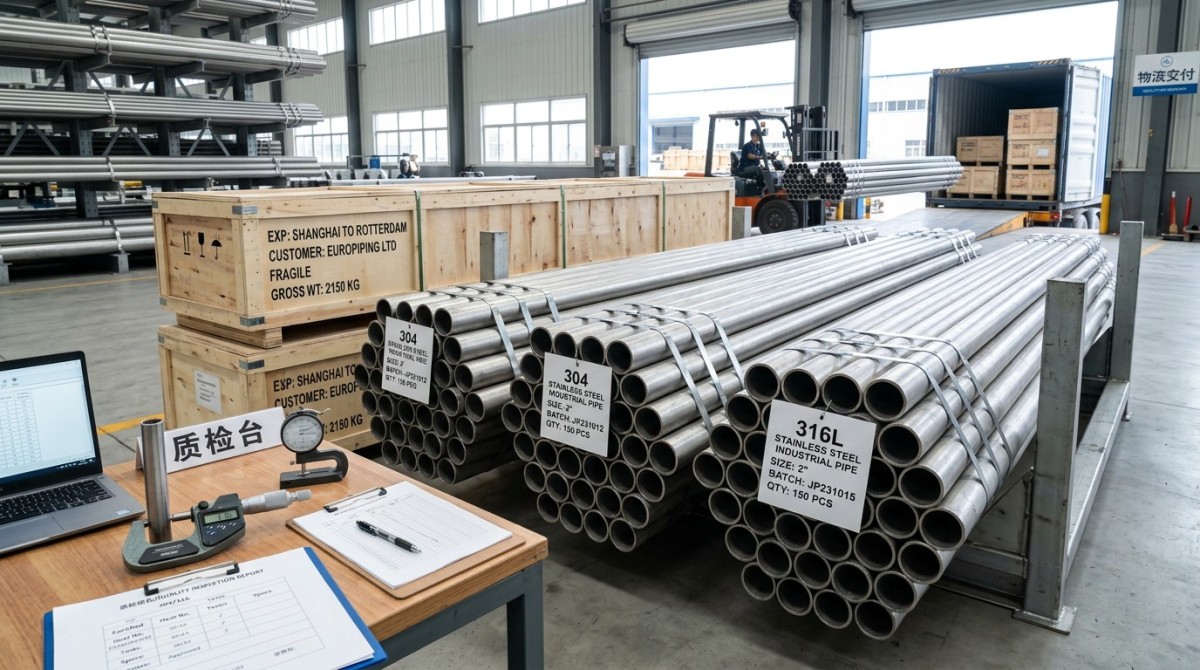 Stainless Steel Pipe Wholesale: What Really Drives the Total Cost Venda por Atacado de Tubos de Aço Inoxidável: O Que Realmente Determina o Custo Total
