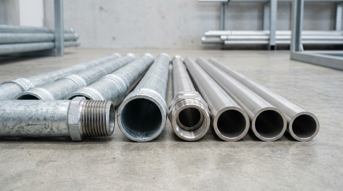 Galvanized Pipe for Plumbing: Pros and Cons Tubo galvanizado para encanamento: prós e contras