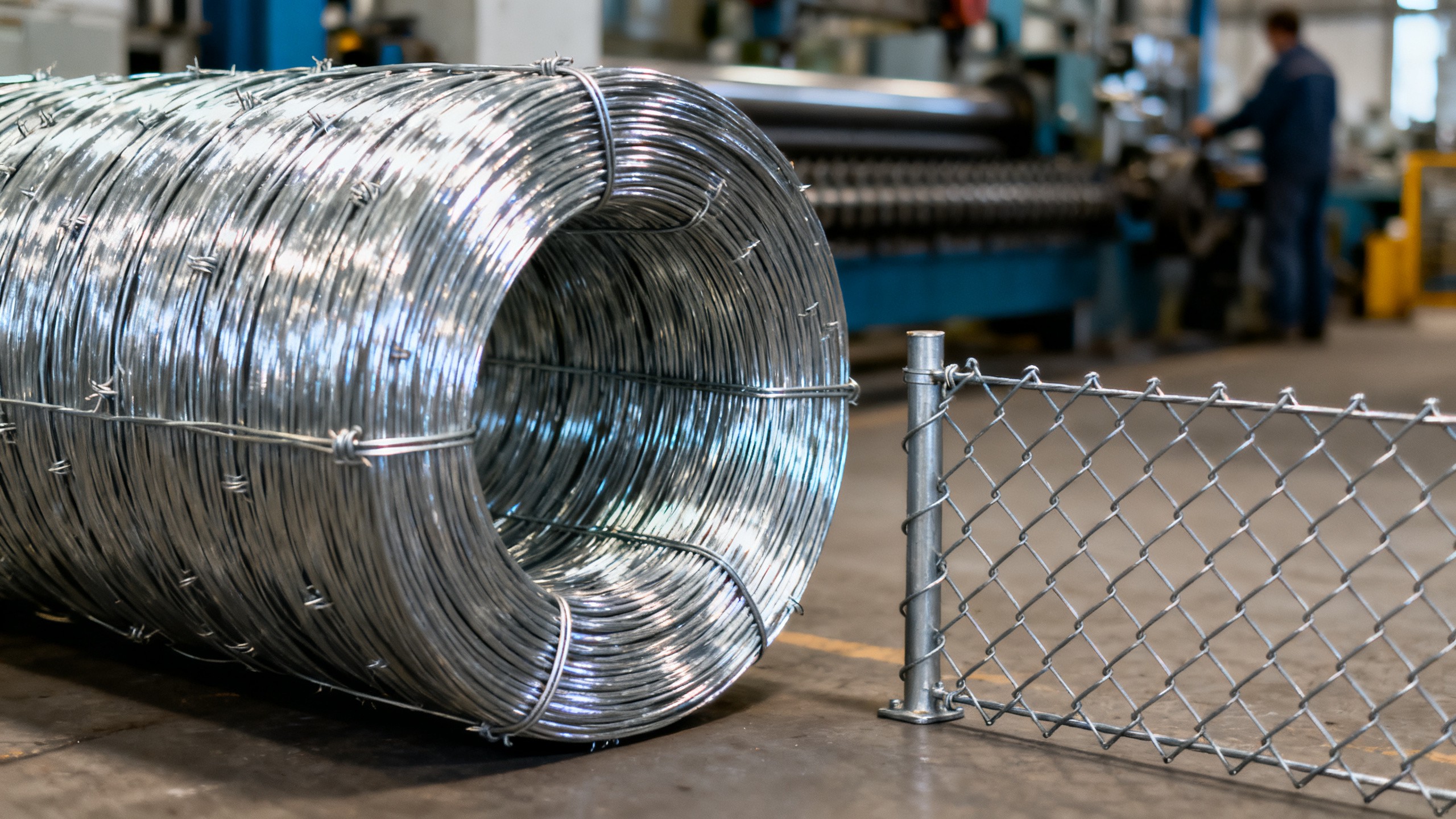 Arame de aço galvanizado para cercas: comparação de durabilidade e custo