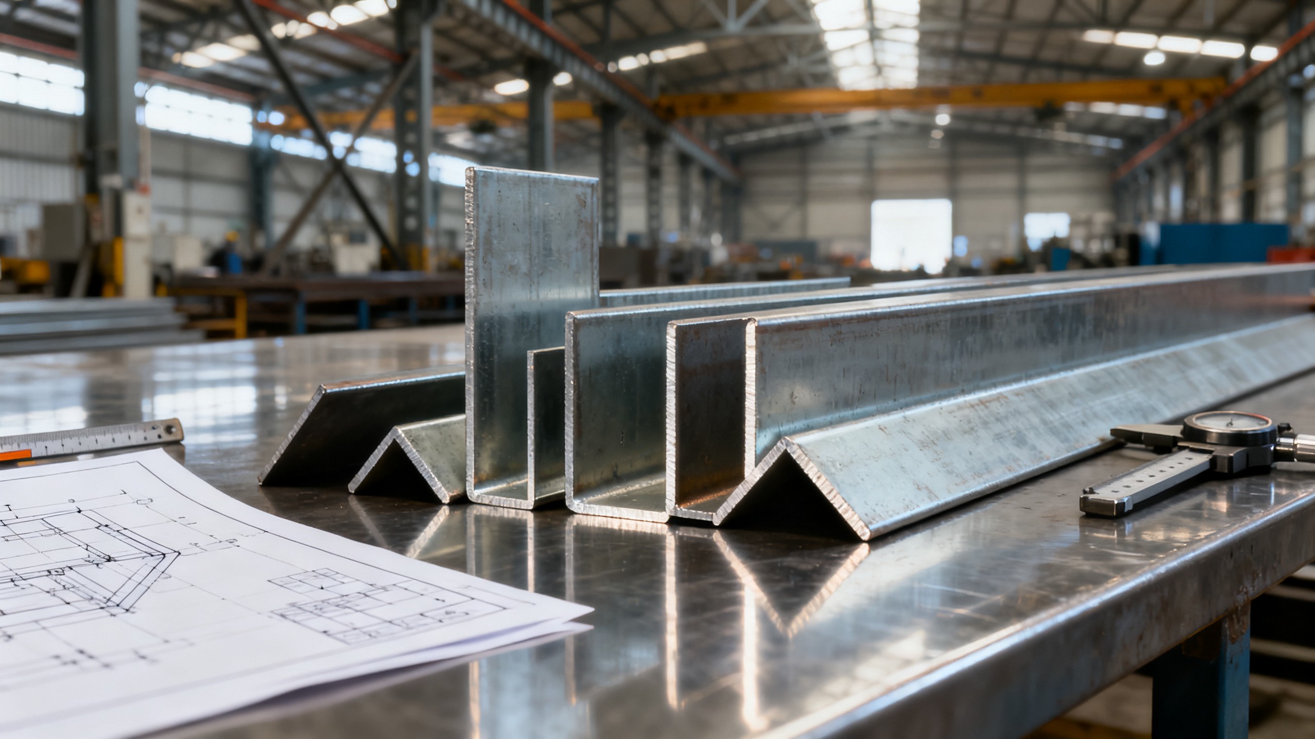 Dimensões do aço em L: um guia completo para engenheiros