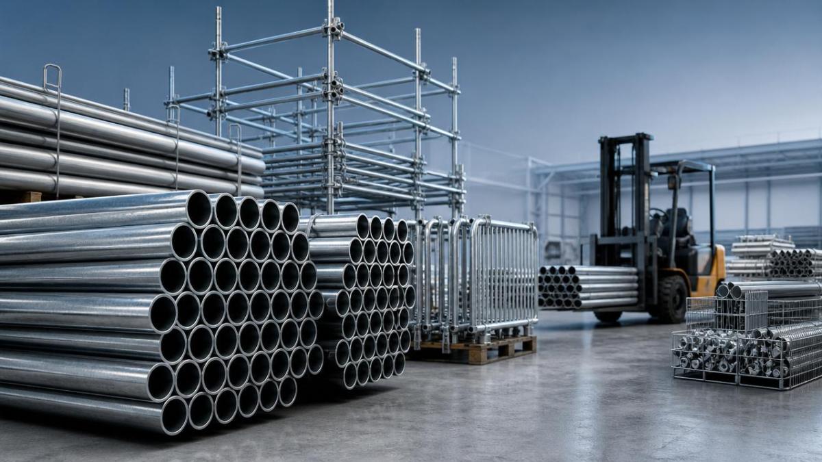 Como o tubo de aço leve pode reduzir o tempo de manuseio no local