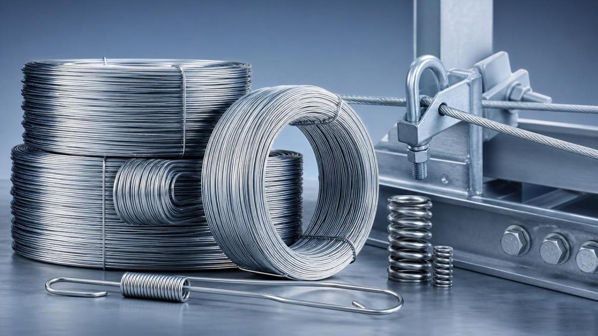 Industrial Wire Grades for Load and Fatigue Use Graus de arame industrial para aplicações de carga e fadiga