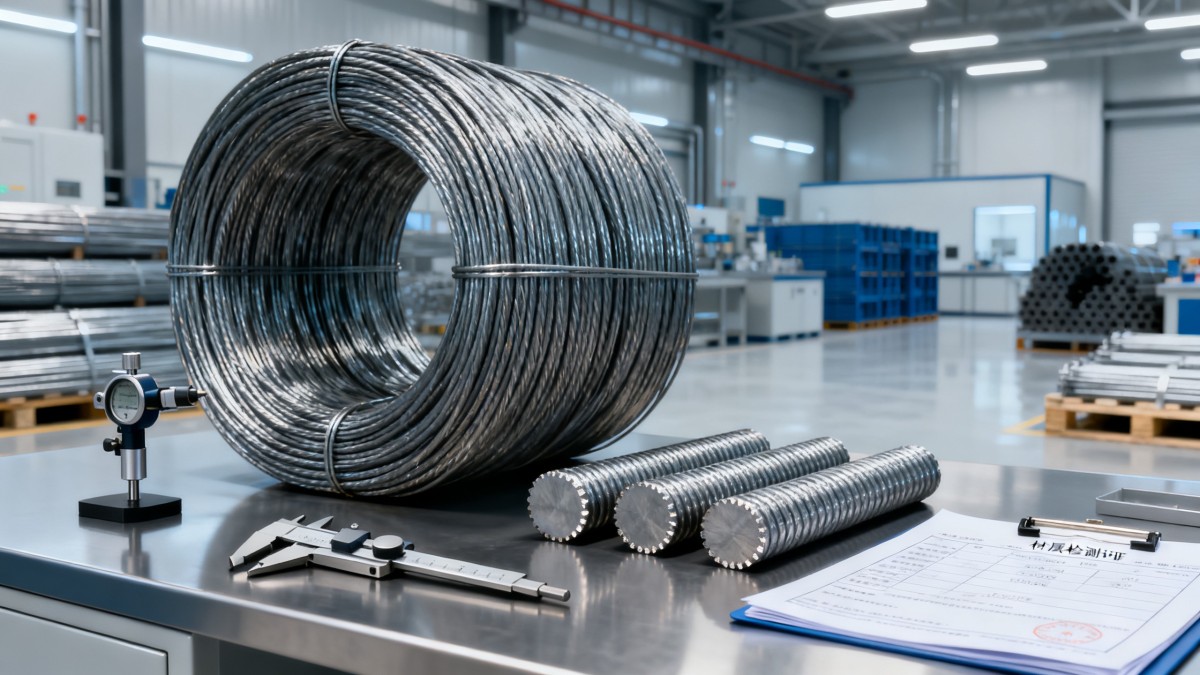 Steel Wire for Concrete Reinforcement: Key Performance Checks Arame de Aço para Reforço de Concreto: Principais Verificações de Desempenho