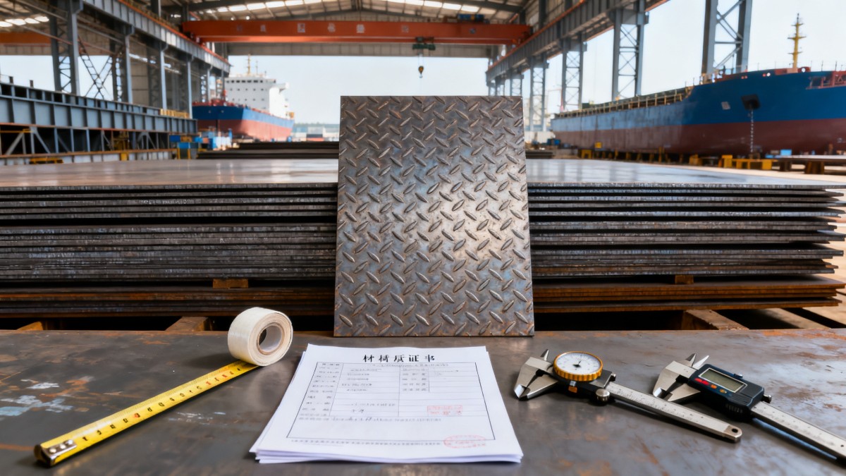 Chapa de aço carbono para construção naval: O que verificar primeiro