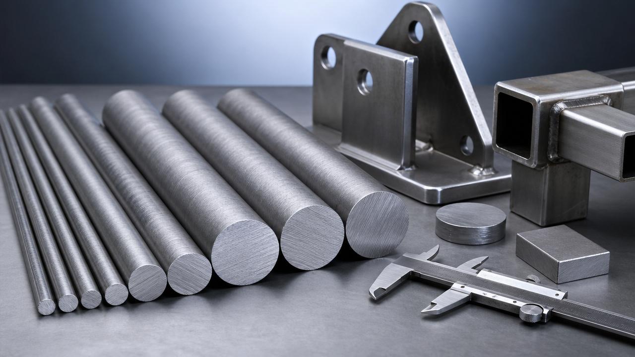 Tamanhos de barras de aço explicados para construção e fabricação