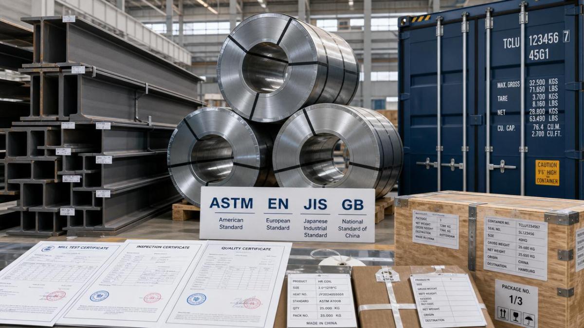 How International Standards Affect Structural Steel Orders Como as normas internacionais afetam os pedidos de aço estrutural