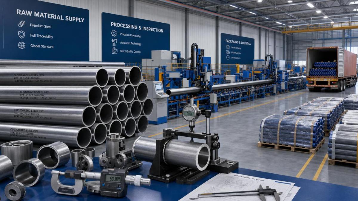 Custom Steel Tubing Lead Times: What Causes Delays? Prazos de entrega de tubos de aço personalizados: O que causa atrasos?