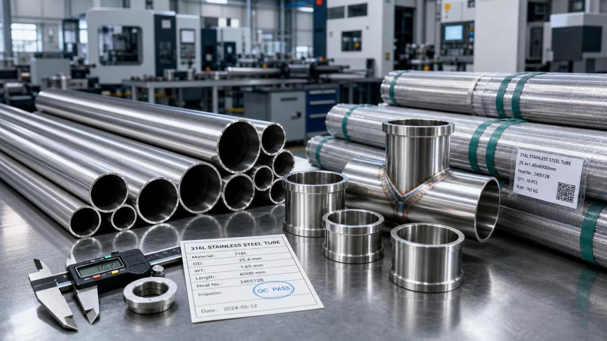As diferenças de preço do tubo de aço inoxidável 316L muitas vezes vêm do processamento