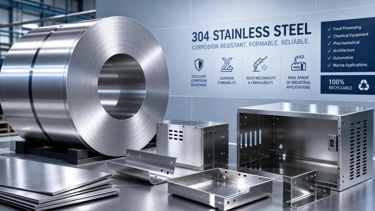 Stainless Steel 304 Coil: Key Uses and Performance Limits Bobina de aço inoxidável 304: Principais usos e limites de desempenho