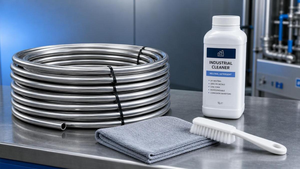 Dicas de limpeza para bobina de tubo de aço inoxidável de longa vida útil