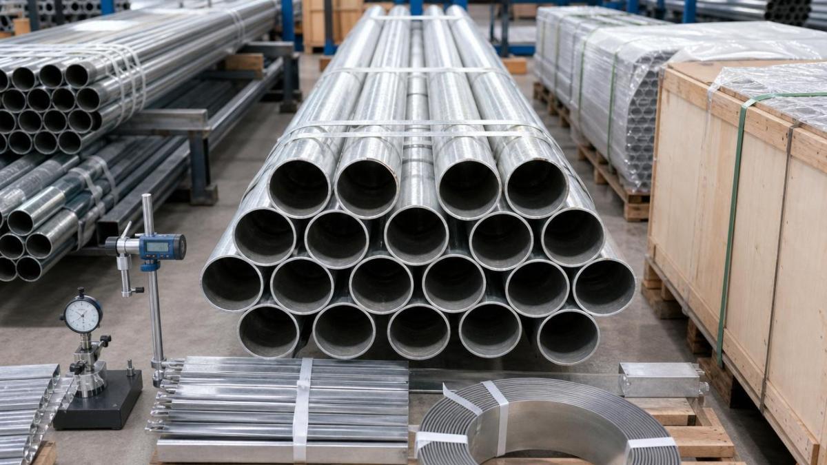 O que comparar antes de escolher um fabricante de tubos galvanizados