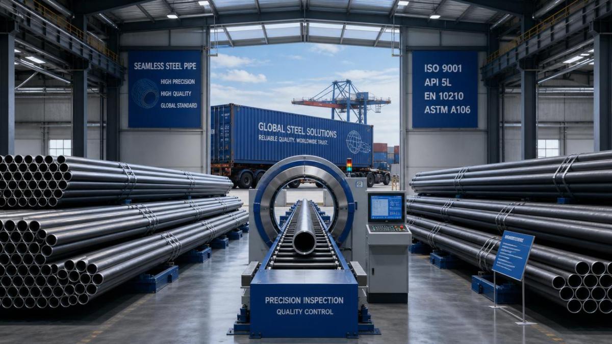 What sets a carbon steel seamless pipe manufacturer apart O que diferencia um fabricante de tubos sem costura de aço carbono