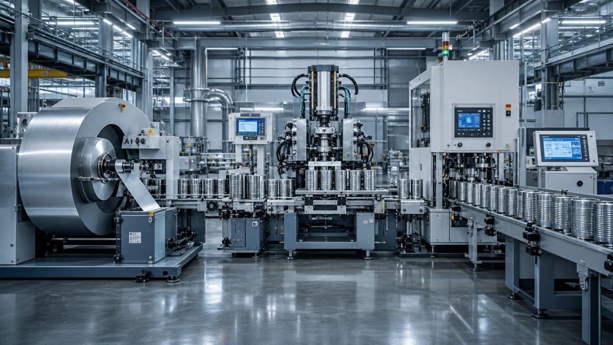 What to check before buying a tin can production line O que verificar antes de comprar uma linha de produção de latas