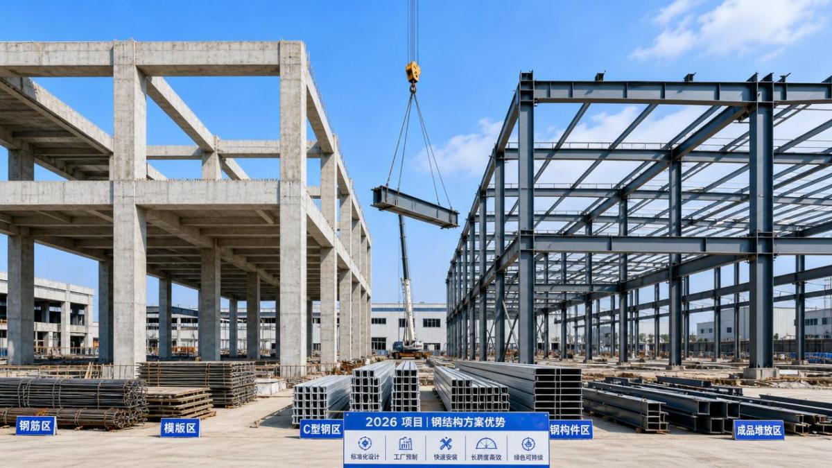 Concrete H Beam vs Steel Options in 2026 Projects Concrete H Beam vs Steel Options in 2026 Projects