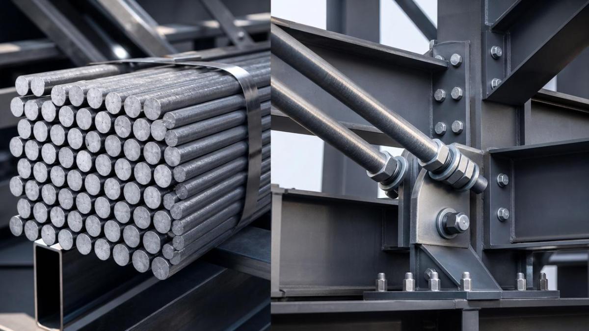 Steel Rod for Construction: When Strength Grade Matters Most Barra de Aço para Construção: Quando o Grau de Resistência Mais Importa