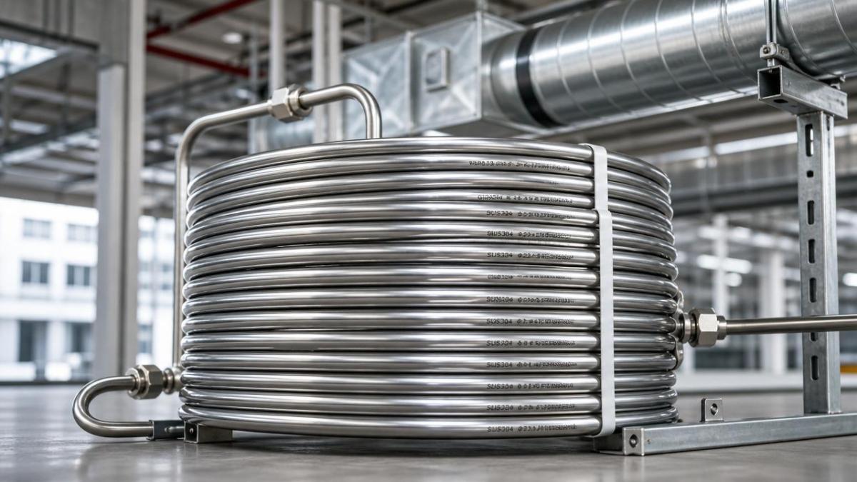 Why 304 stainless steel coil tubing suits construction Por que o tubo bobinado de aço inoxidável 304 é adequado para a construção