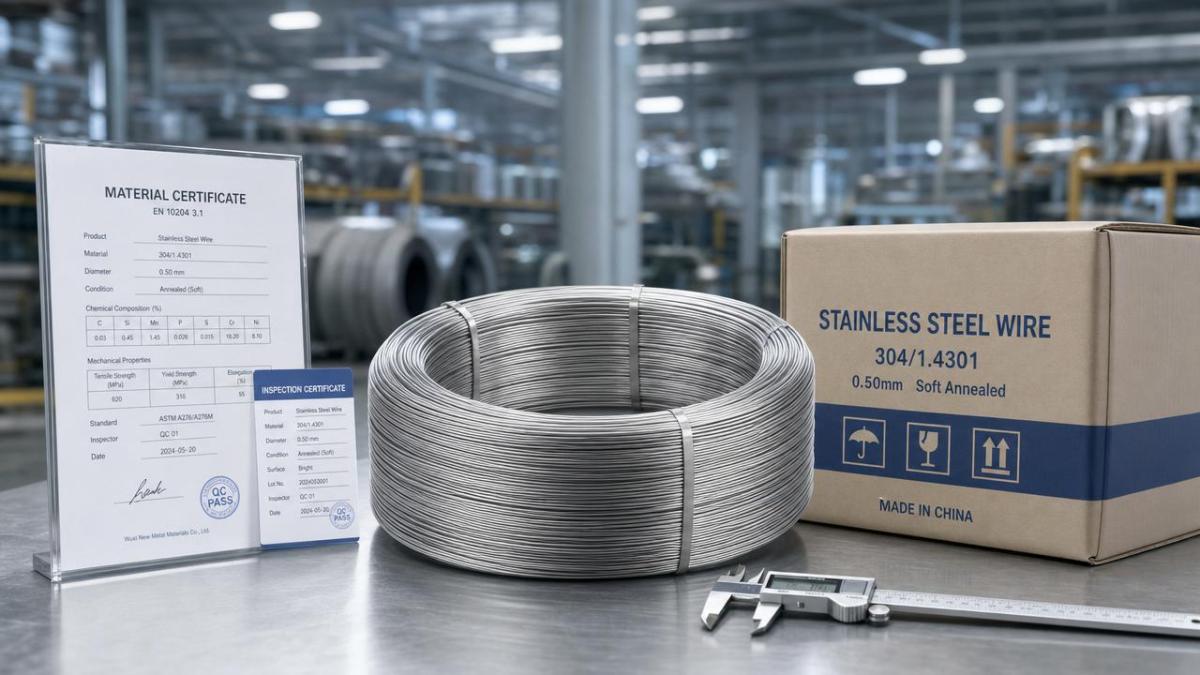 Where to buy 304 stainless steel wire 0.5mm soft wisely