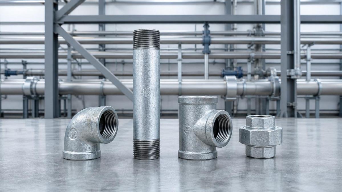 When is a 1.5 inch galvanized pipe with threads a fit