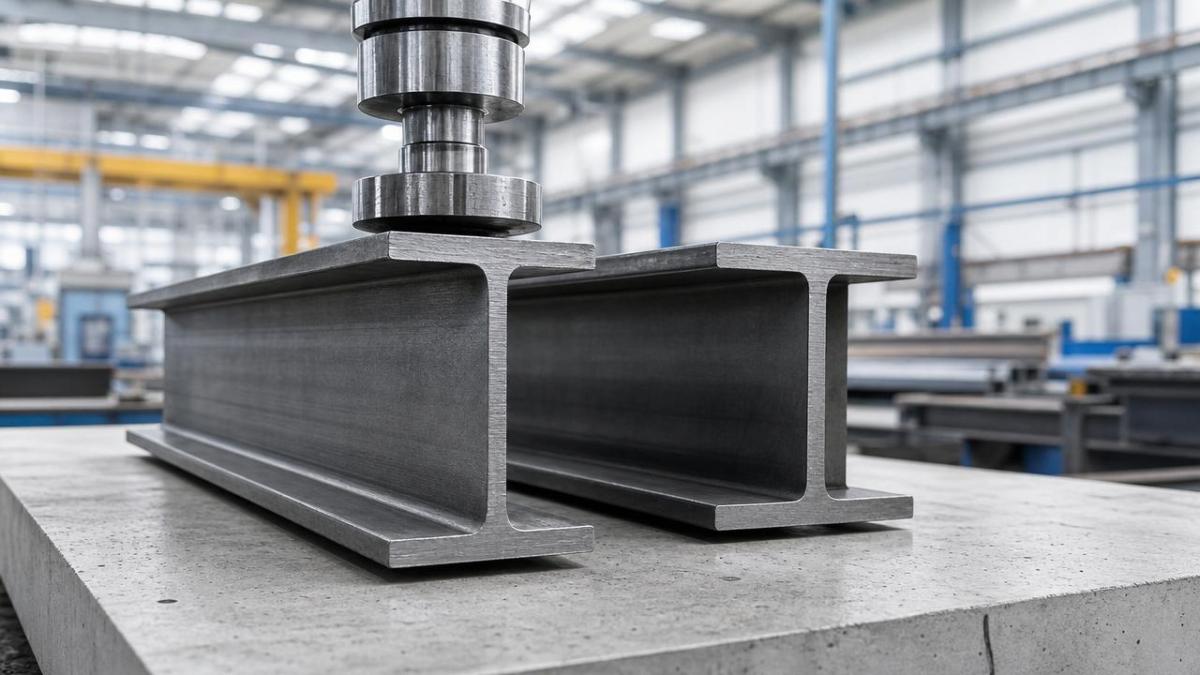 When is I section steel better than H section steel? Quando o perfil I de aço é melhor que o perfil H de aço?