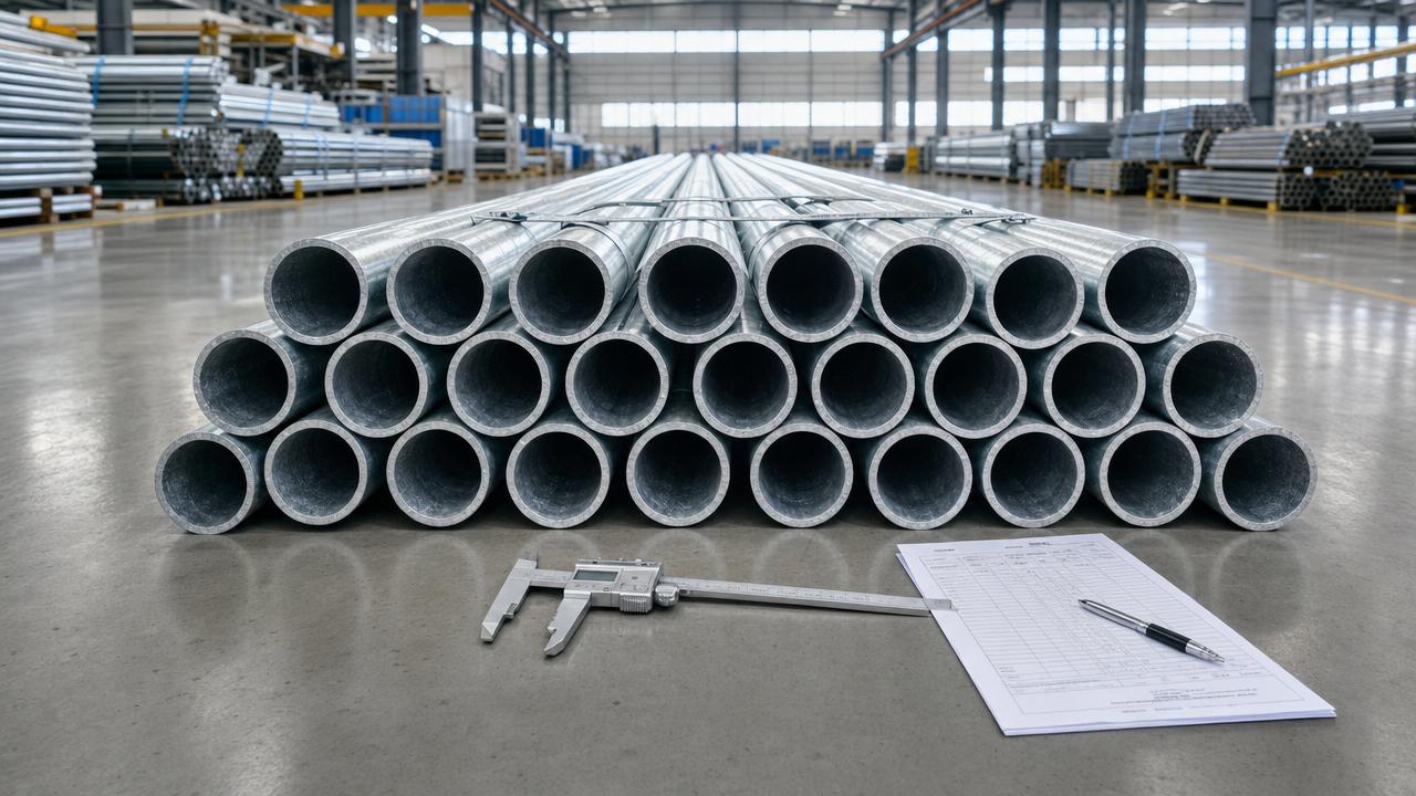 Tubo galvanizado ASTM A53 de 2 polegadas: especificações que importam