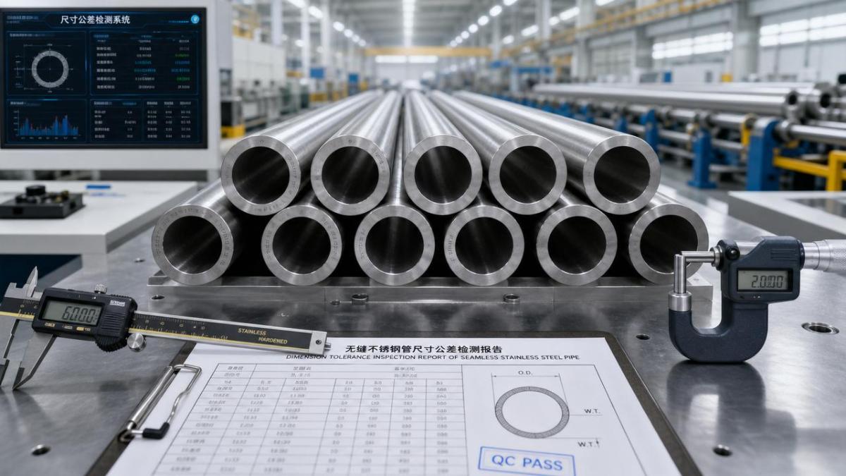 Noções básicas de tolerância dimensional para tubos de aço inoxidável sem costura