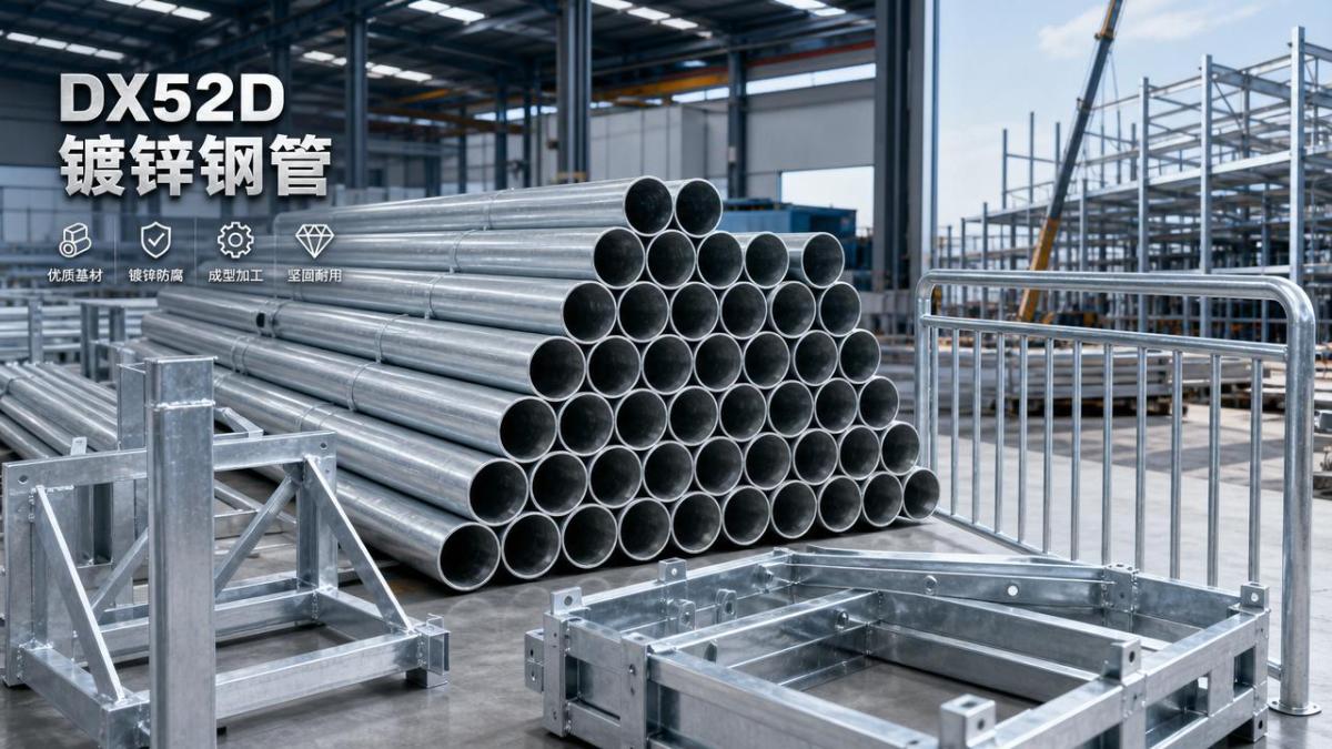 Tubo Galvanizado DX52D: Onde Tem o Melhor Desempenho