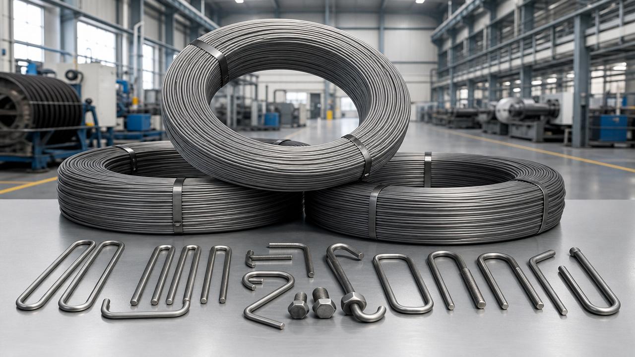 Aplicações de fio de aço de baixo carbono que reduzem o risco de conformação
