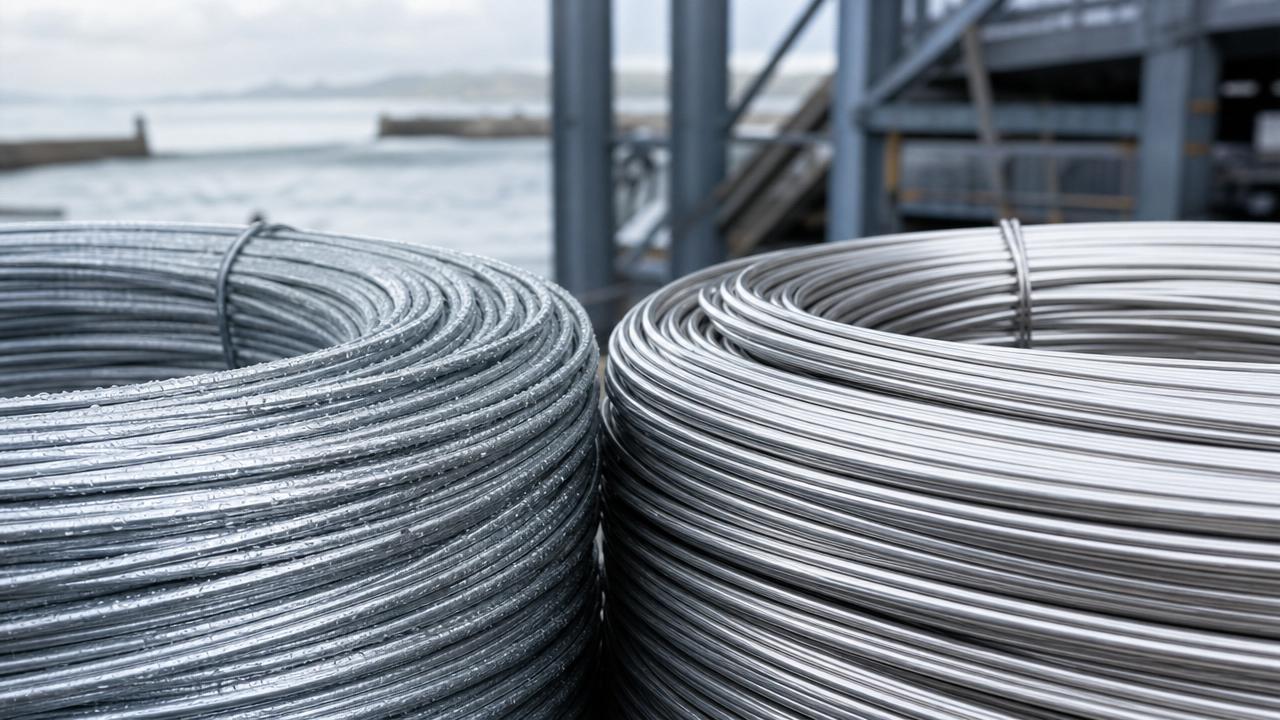 Fio Galvanizado vs Fio de Aço Inoxidável: Qual Tem Melhor Desempenho ao Ar Livre?