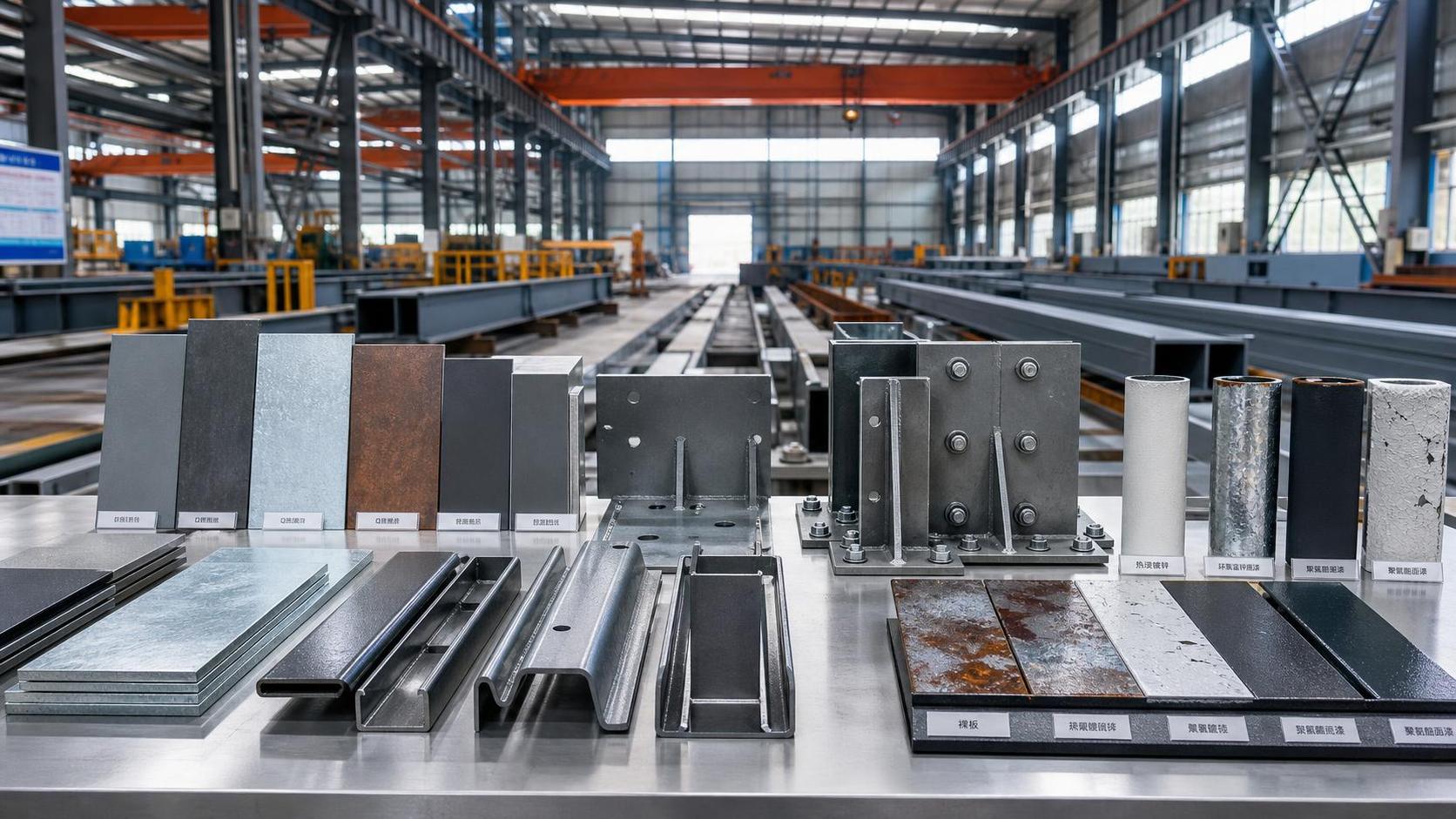 Como selecionar chapas de aço para construção com base na carga, corrosão e fabricação