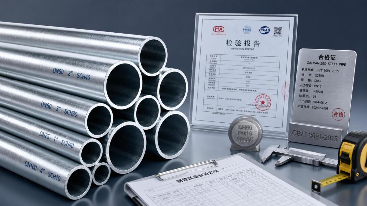 Especificações de tubos galvanizados: como interpretar as normas para serviços sob pressão e contra corrosão