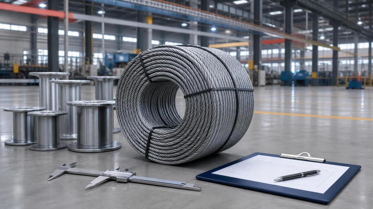 Normas para fabricantes de cabos de aço que são importantes em aplicações de elevação