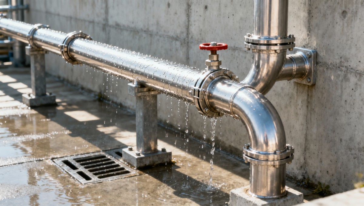 O tubo de aço inoxidável 304 é adequado para tubulações de água externas?