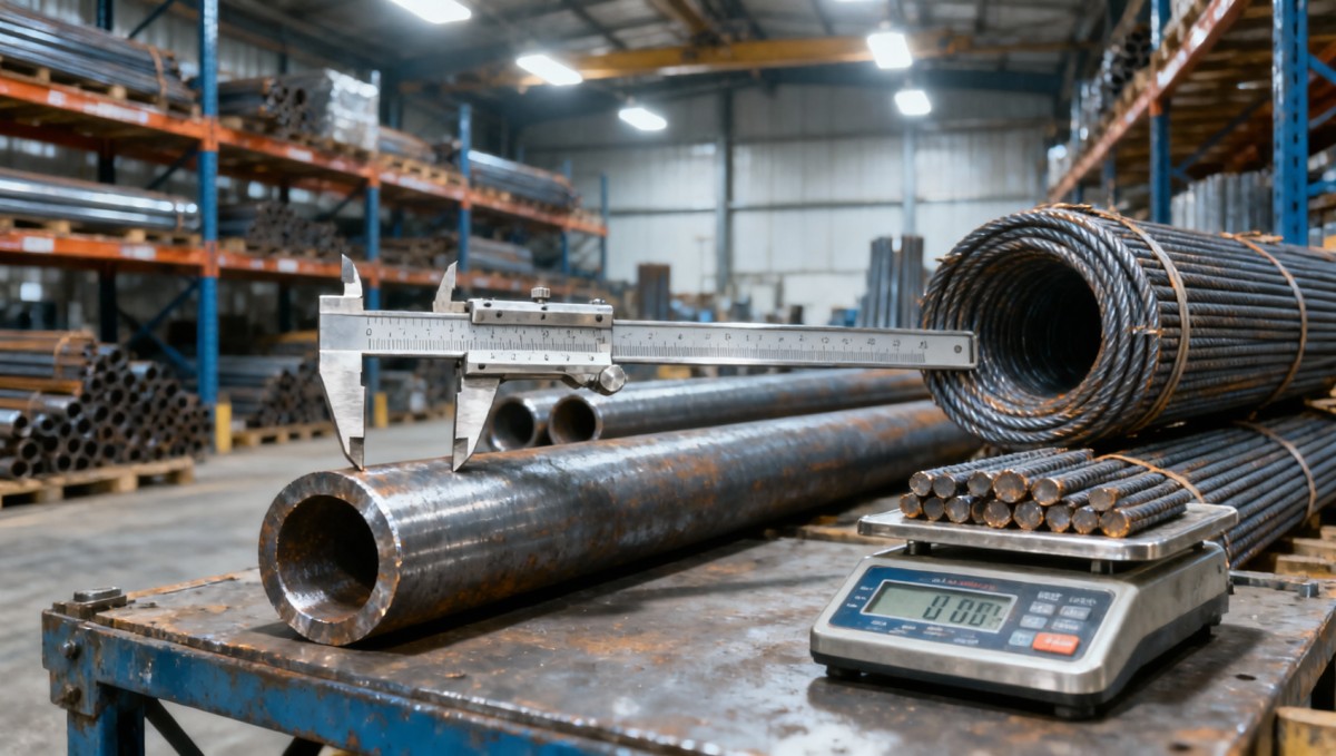 Como o diâmetro da barra de aço altera a tonelagem de aço do projeto?