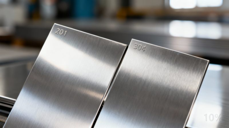 201 vs 304 Stainless Steel Cost: Which Option Fits Your Industrial Budget Better in 2024? 201 مقابل 304 تكلفة الفولاذ المقاوم للصدأ: أي خيار يناسب ميزانيتك الصناعية بشكل أفضل في 2024؟