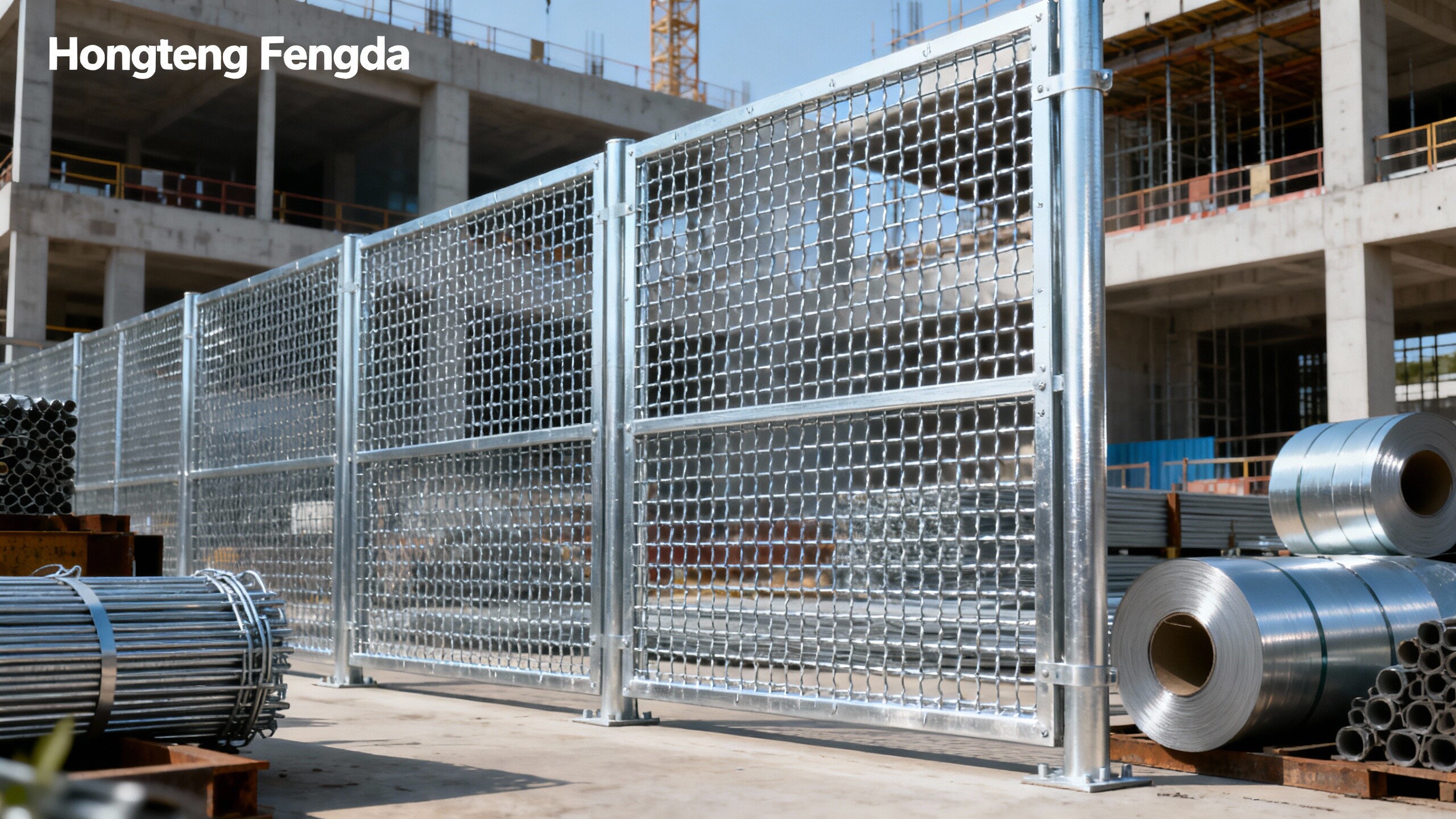 تطبيقات ألواح شبكية معدنية مجلفنة في هندسة السلامة والهيكلة