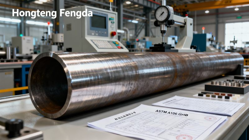 اختيار أنابيب الصلب ASTM A106 Gr.B: ما يجب على المهندسين التحقق منه قبل الشراء