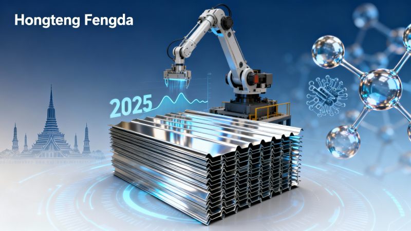 توقعات سوق صفائح الصلب للتسقيف لعام 2025: اتجاهات الأسعار ومخاطر التوريد
