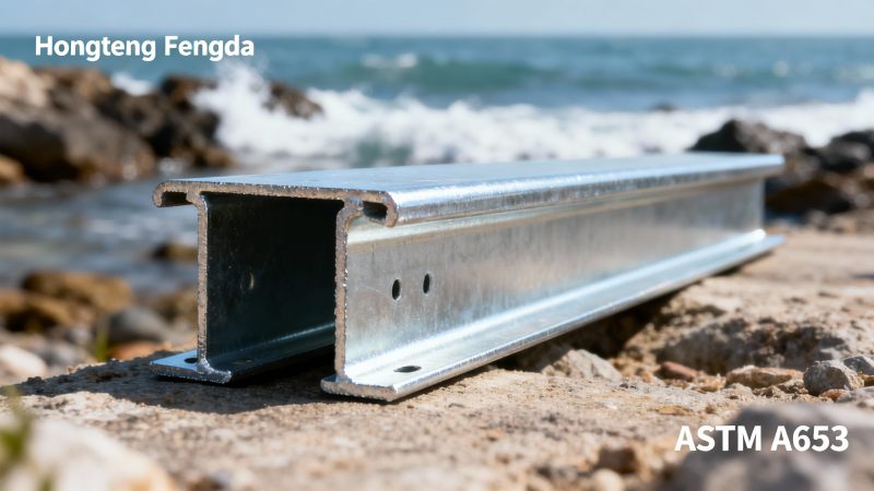 Galvanized C-beam Lifespan in Coastal Environments: Real-World Performance Data from 3-Year Field Monitoring عمر الخدمة للكمرات المجلفنة على شكل حرف C في البيئات الساحلية: بيانات الأداء الفعلي من مراقبة ميدانية استمرت 3 سنوات