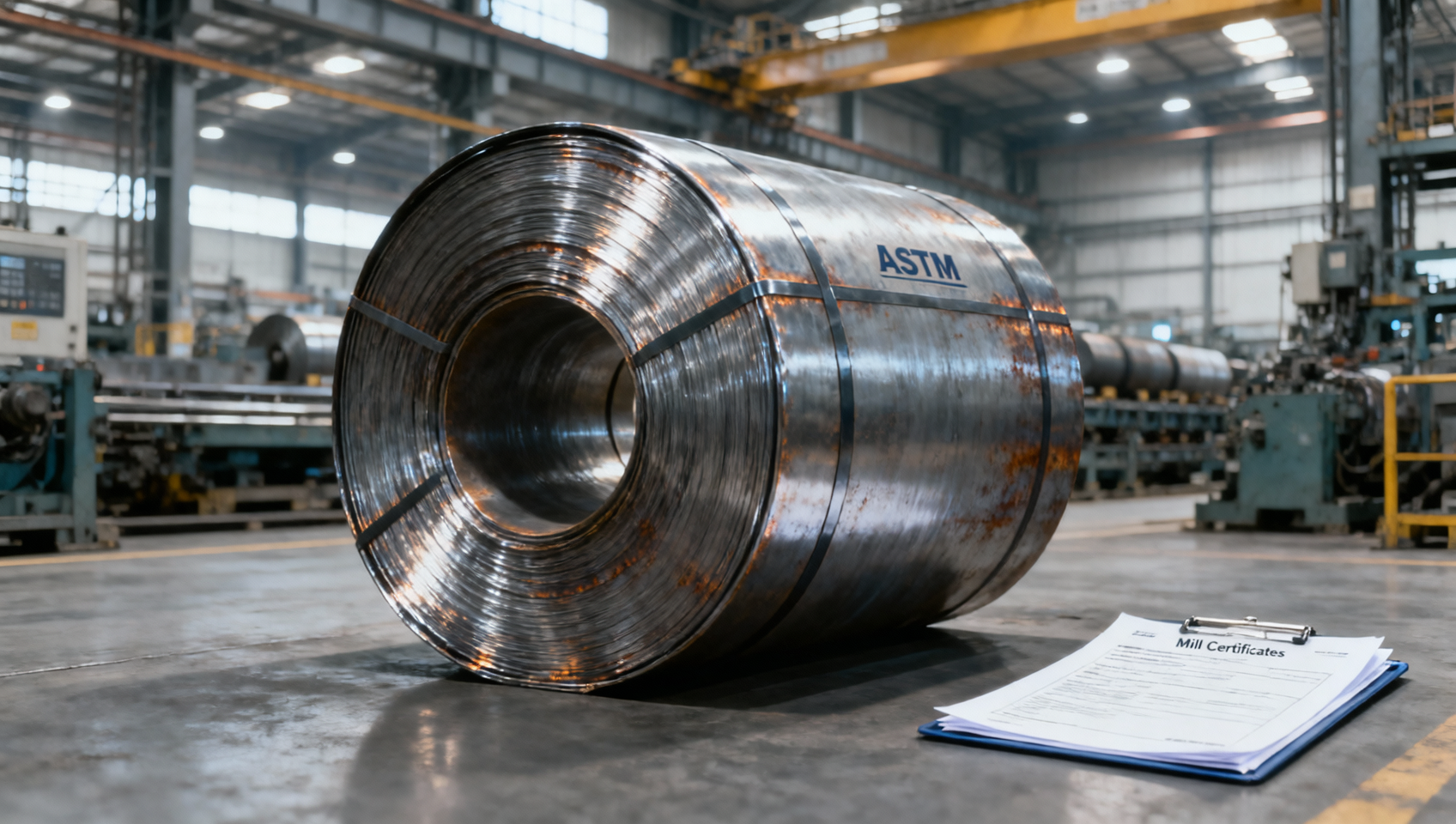 قائمة مرجعية لشراء لفائف الصلب ASTM: شهادات المصنع، التفاوتات وإمكانية التتبع لفرق مراقبة الجودة