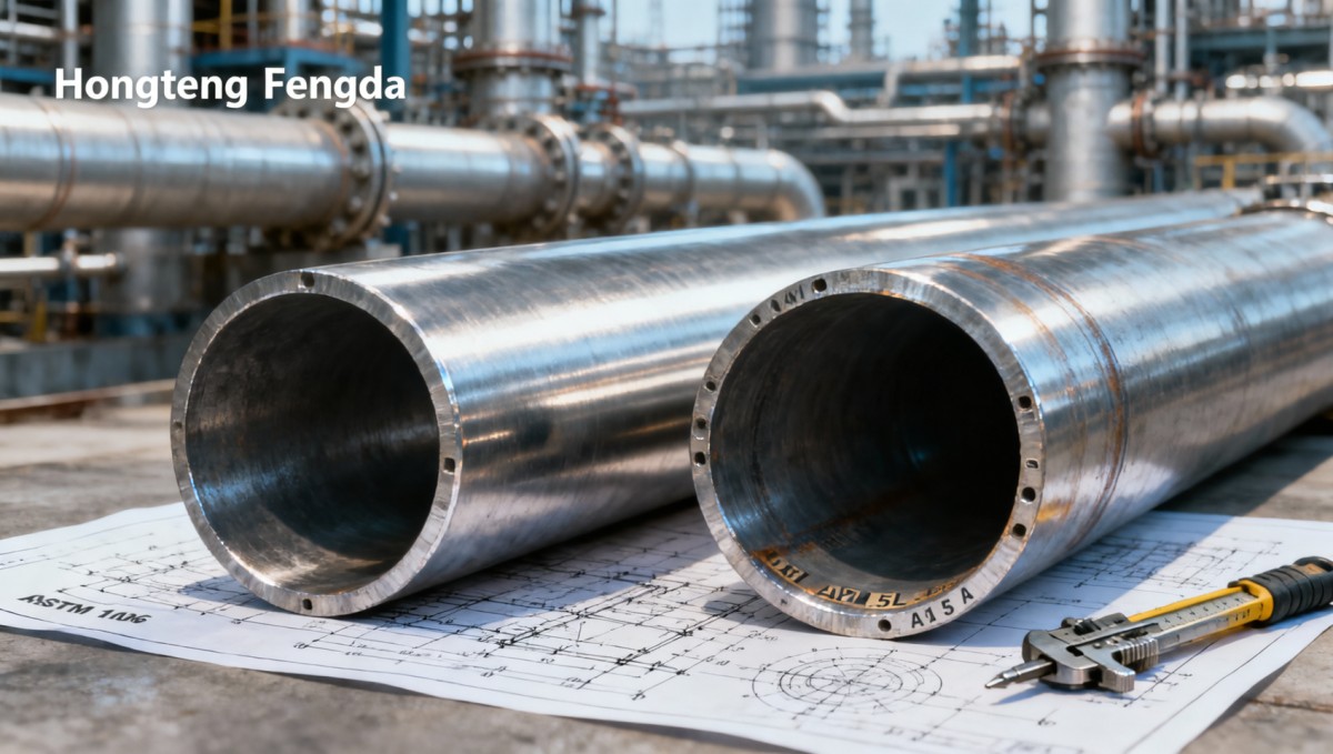 ASTM A106 Pipe vs. API 5L Pipe: Cost, Delivery, and Performance Comparison for Power Plant Projects أنابيب ASTM A106 مقابل أنابيب API 5L: مقارنة التكلفة والتسليم والأداء لمشاريع محطات الطاقة