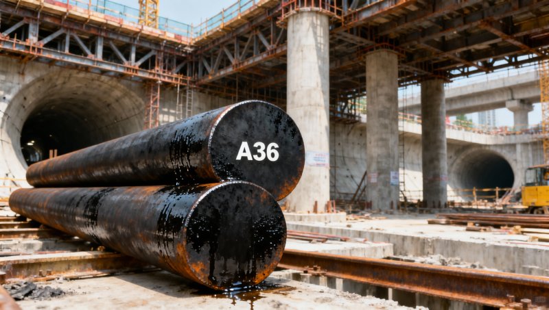 Why engineering project managers choose our A36 Carbon Steel Round Bar supplier in China — case study from Guangzhou Metro Phase IV لماذا يختار مديرو المشاريع الهندسية موردنا لقضبان A36 الكربونية المستديرة في الصين — دراسة حالة من مرحلة غوانغتشو مترو الرابعة