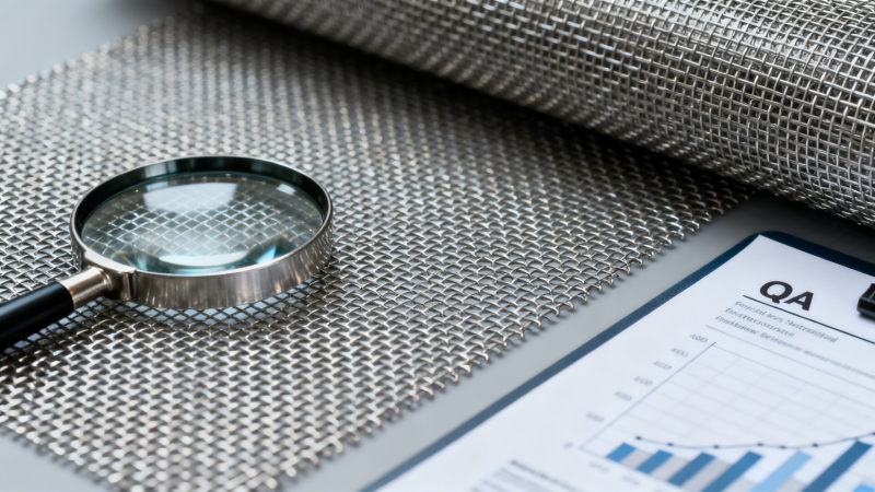 How to choose the right wire mesh supplier in 2025: mesh size, material grades and QA checks كيفية اختيار المورد المناسب للشبكات السلكية في عام 2025: حجم الشبكة ودرجات المواد وفحوصات ضمان الجودة