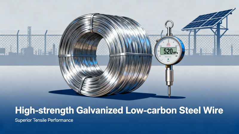 Mild Steel Wire for Fencing — Why Tensile Strength & Zinc Coating Matter More Than Price Alone أسلاك فولاذية خفيفة للسياج — لماذا تعتبر قوة الشد والطلاء بالزنك أكثر أهمية من السعر وحده